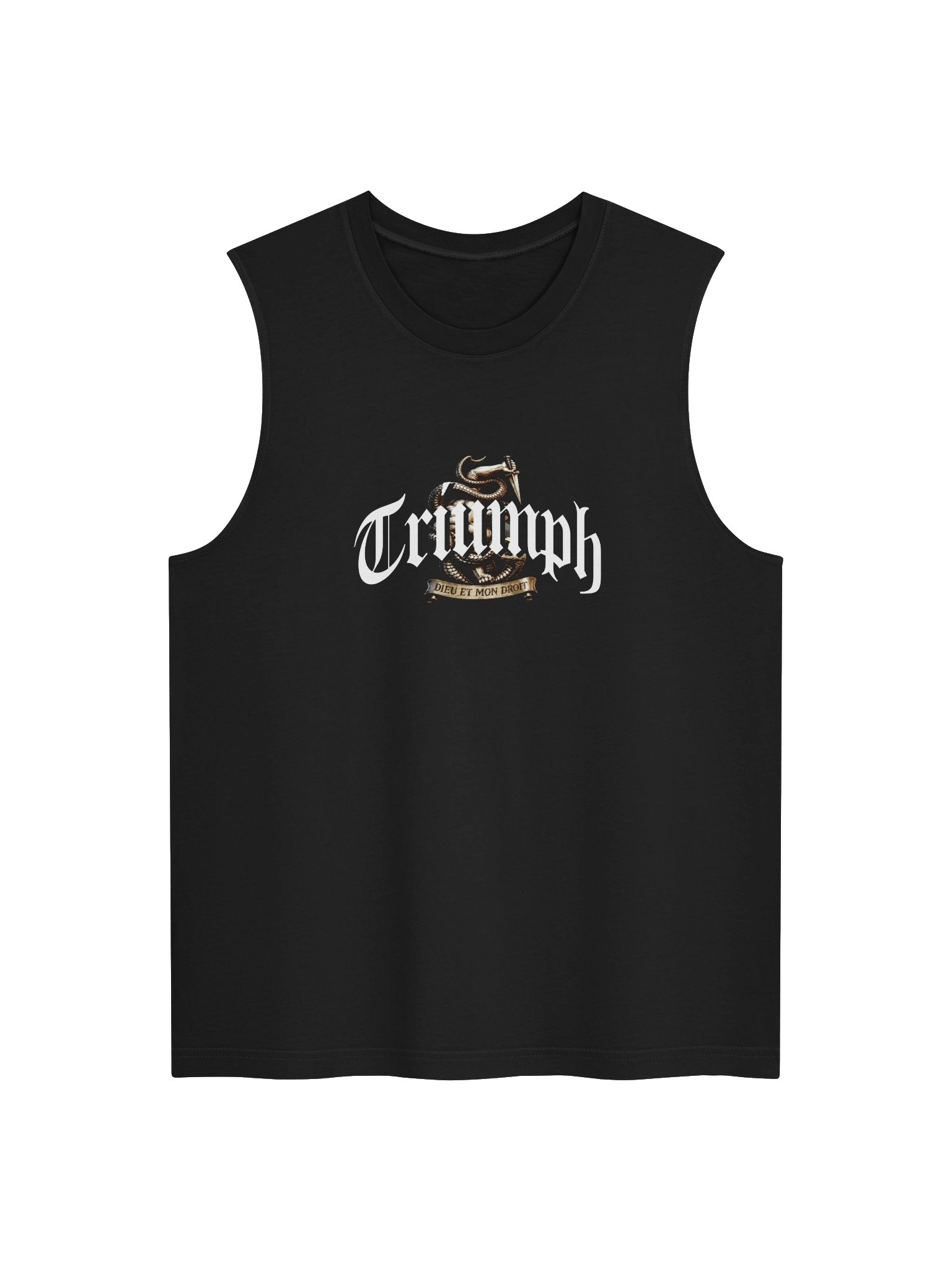 Triumph Crest Gothic Muscle Tank product image (1)