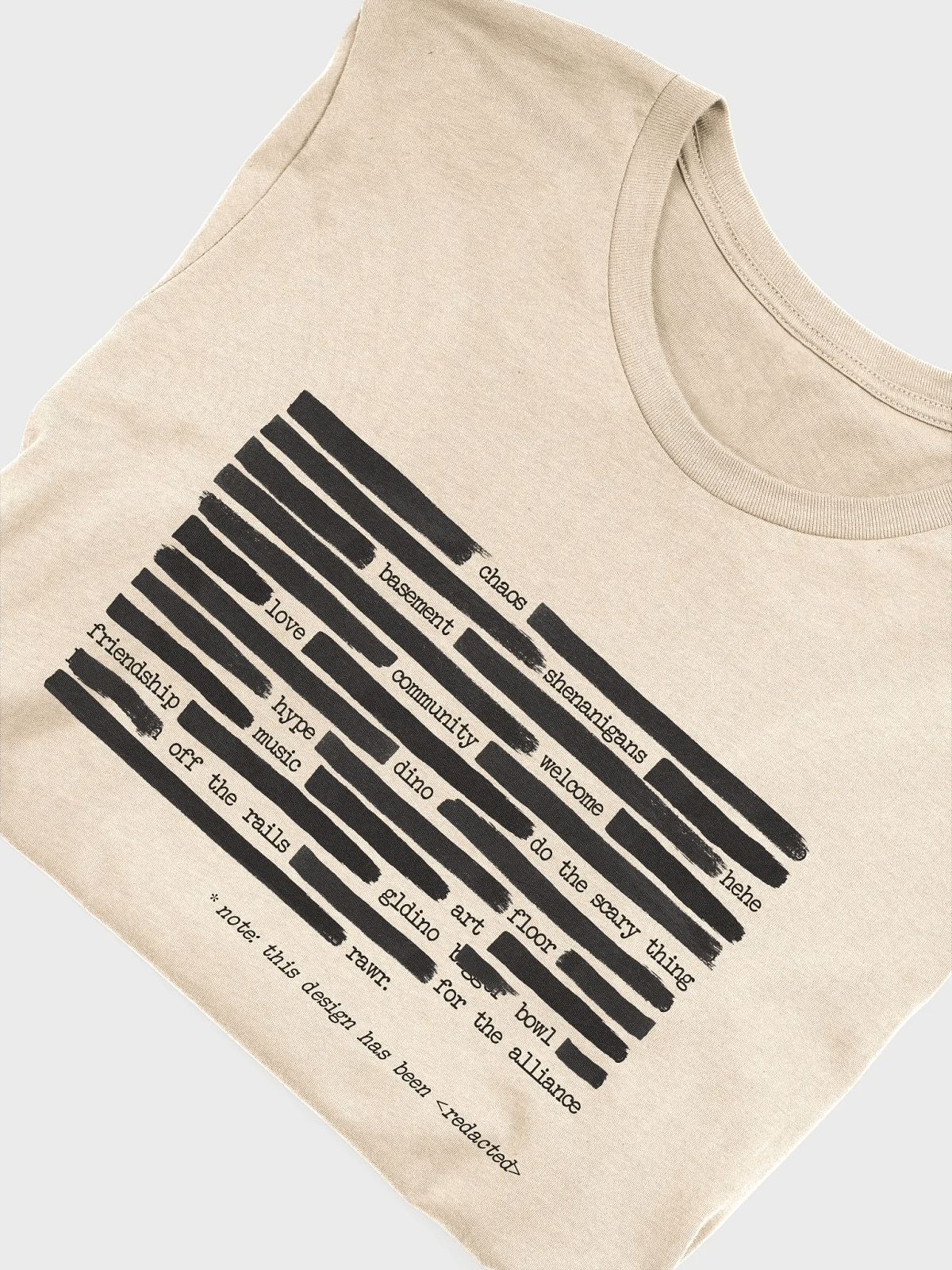 [redacted] Merch | Basement Shop