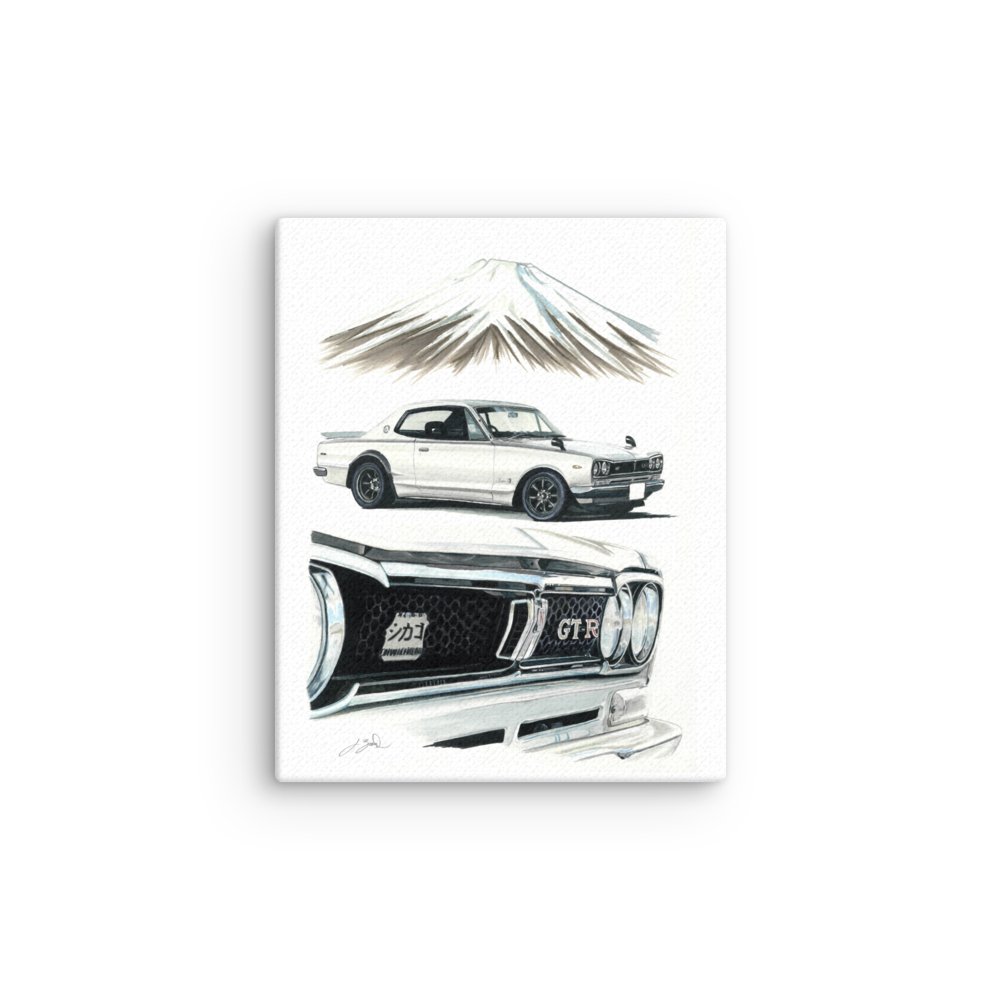 Jap Car Canvas Print product image (12)