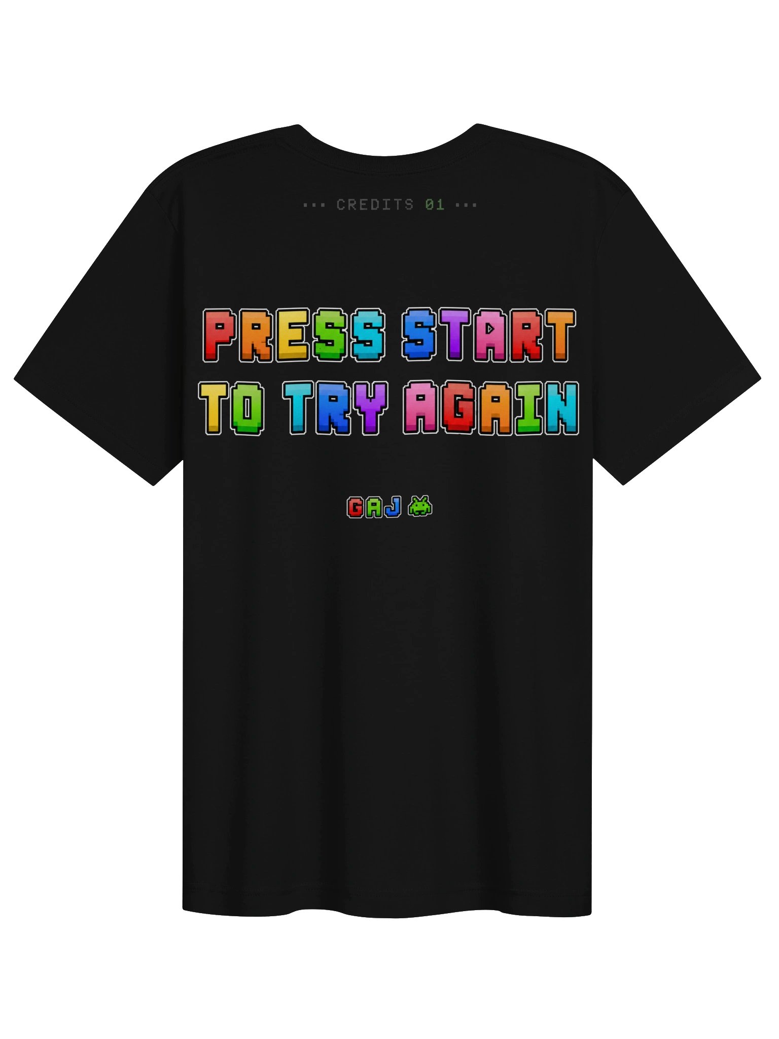 💀 Game Over | Pixel Mode Gaming T-Shirt - SOFT COTTON - product image (2)