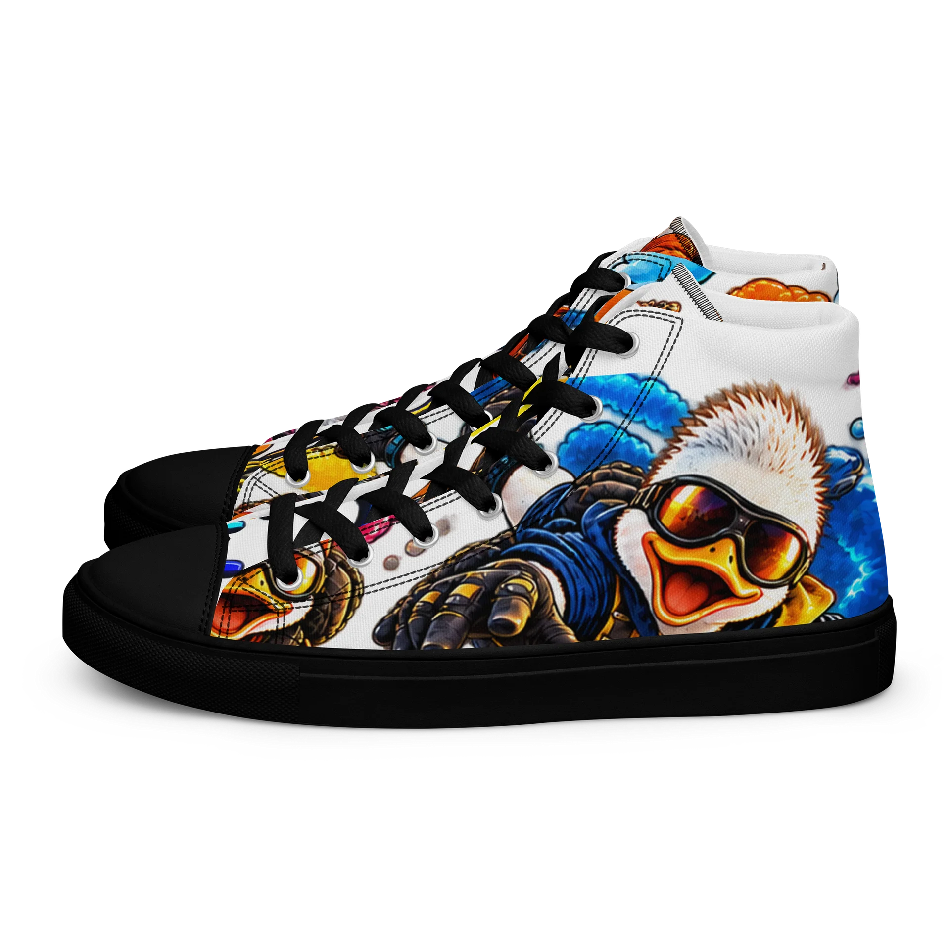 BiGFaLLz Freefall Five High-Top Canvas Sneakers product image (1)