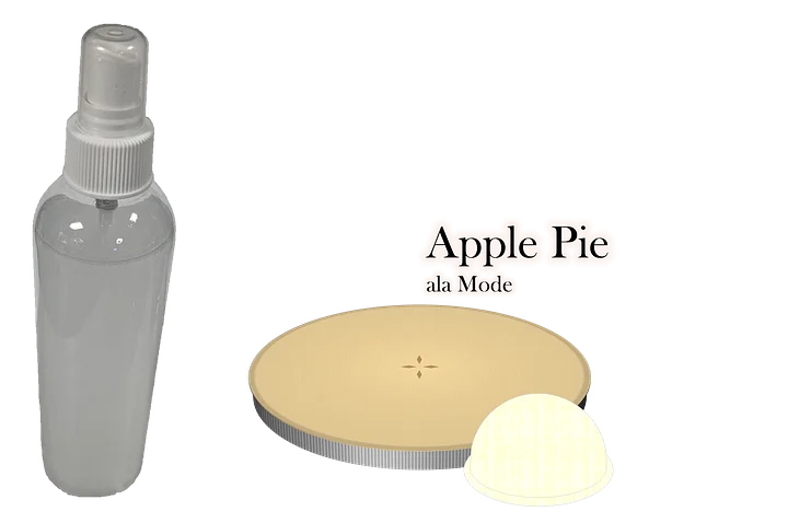 Apple Pie ala mode - Apple Pie and Vanilla scented Fursuit Spray product image (1)