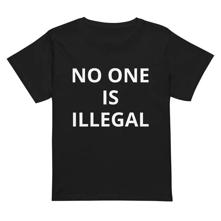 Pris- No One is Illegal- (High wasted Tee) product image (2)
