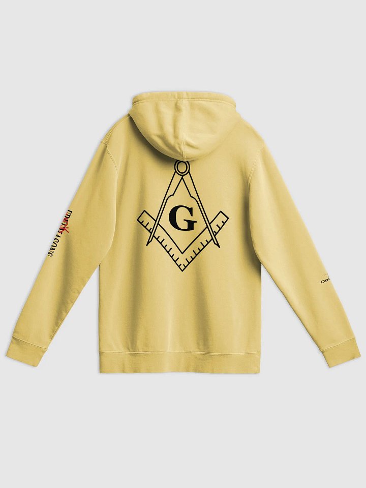 Fuck Masons - Premium Independent Trading Co. Pigment Dyed Hoodie product image (22)
