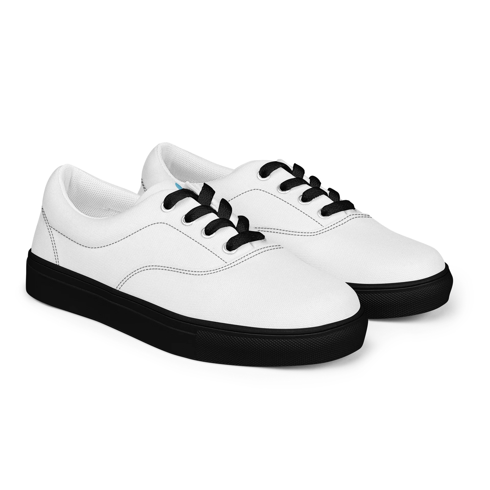 'WB' Men's Lace-Up Canvas Shoes product image (7)
