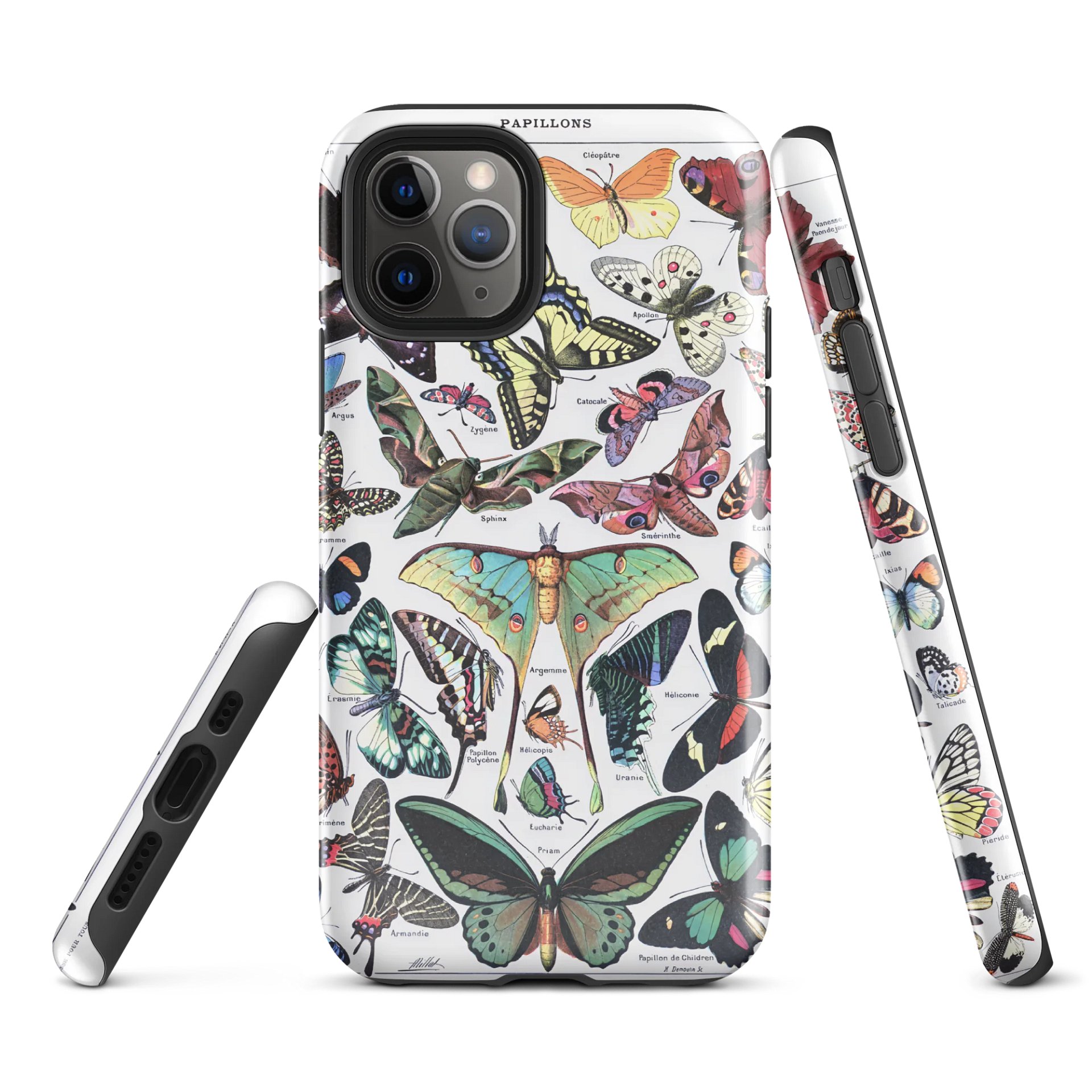 Butterflies iPhone® Case - Papillons by Adolphe Millot product image (1)