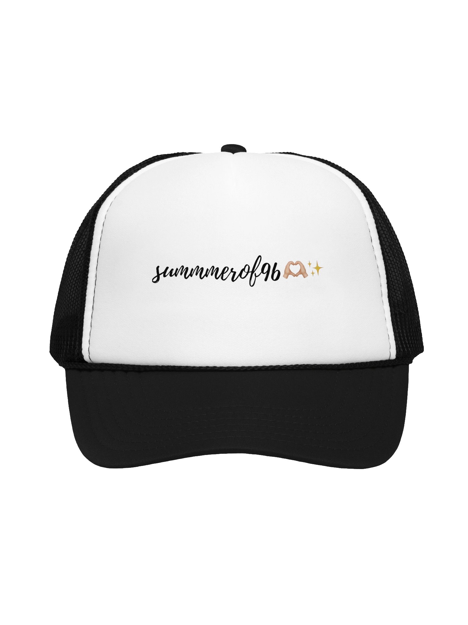 White Front Trucker Hat product image (2)