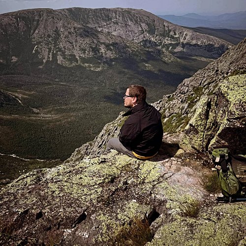 Katahdin and Knife’s Edge was a full day of scrambling, sweat, and insane views. #Katahdin #KnifeEdgeTrail #MaineHiking #Scra...