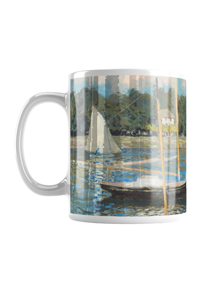 The Bridge at Argenteuil (Claude Monet) Mug product image (2)