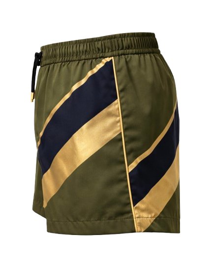 The Sovereign Stripe Short — Atelier Edition(Handcrafted to order. Delivery within 3 weeks) product image (3)