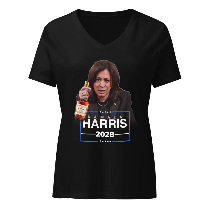 Kamala Harris 2028 V Neck Women product image (1)