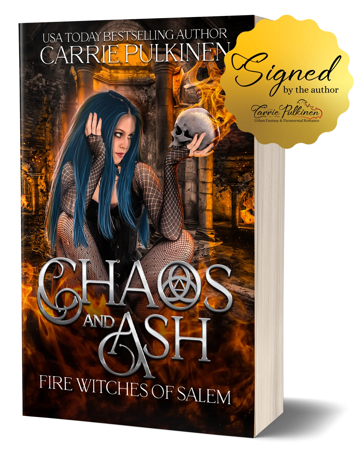 Chaos and Ash Signed Paperback product image (1)