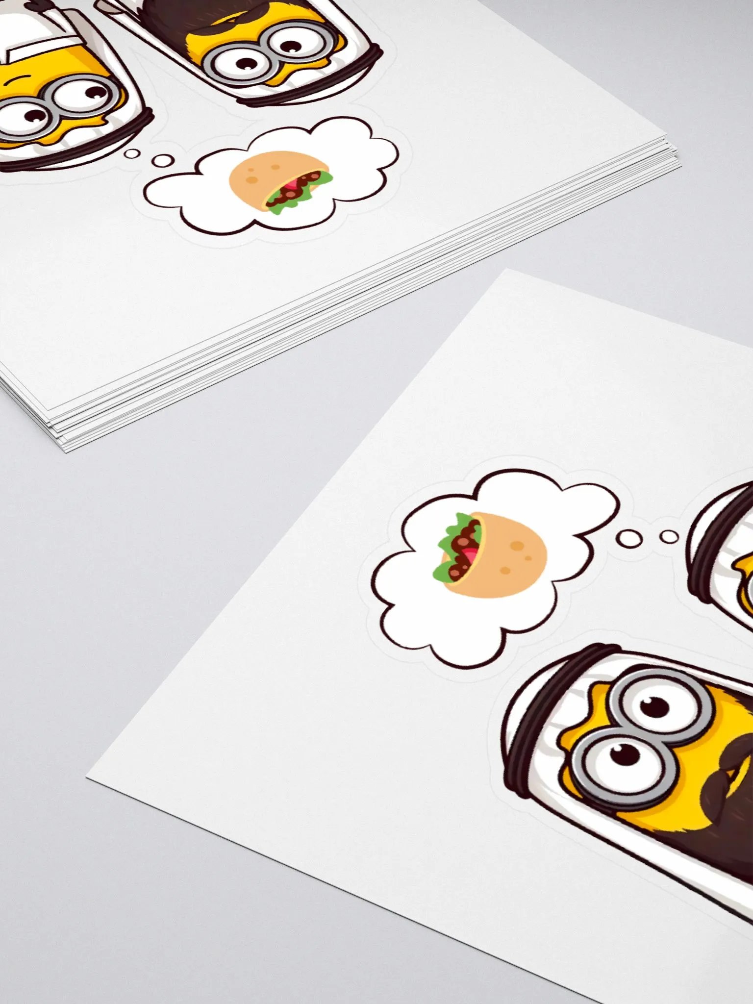 Zaatar & Mishmish Falafel Shawarma Arabic Sticker product image (4)