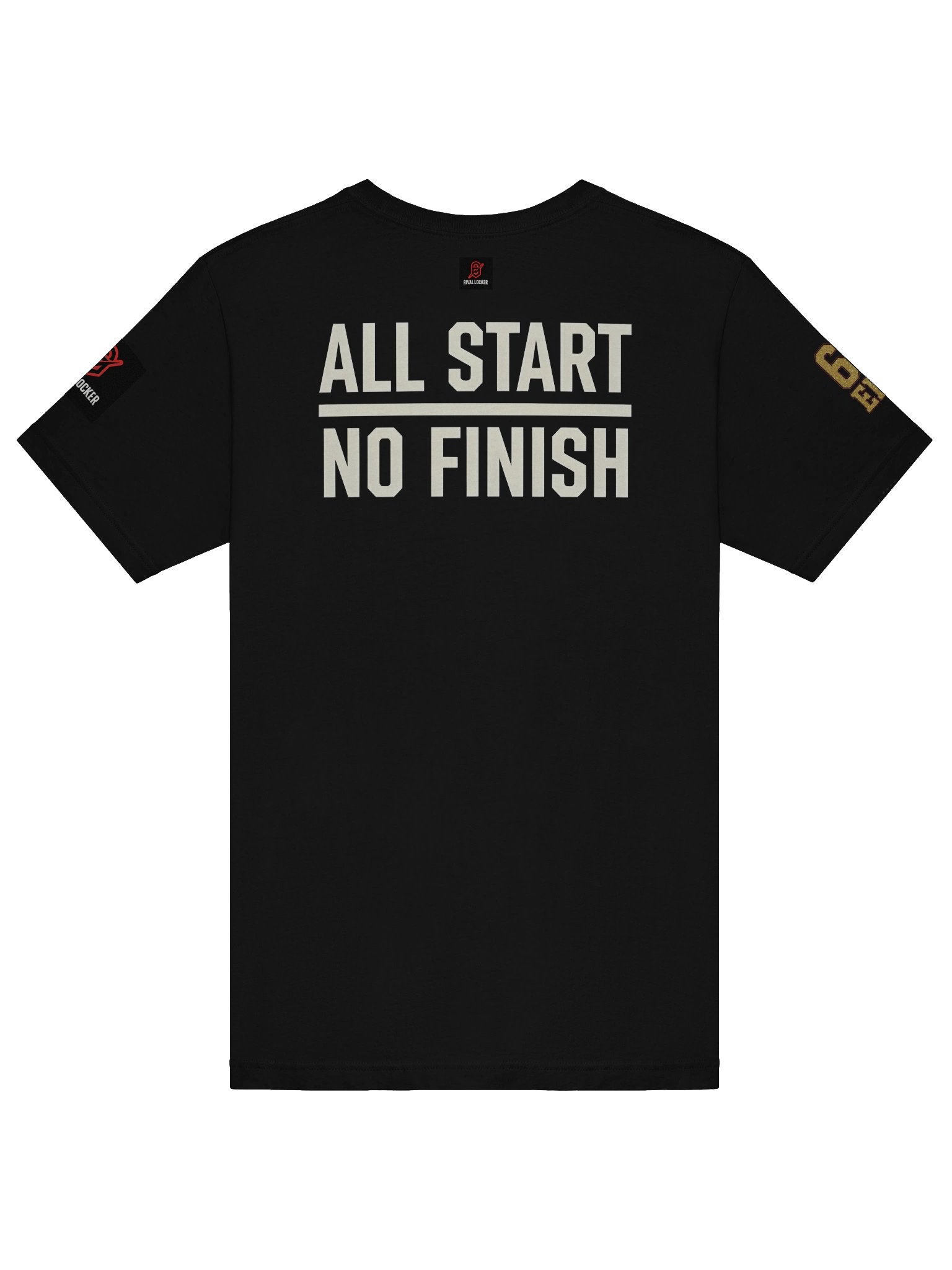 All Start No Finish 69 Tee | San Francisco | Football | Rival Locker product image (7)