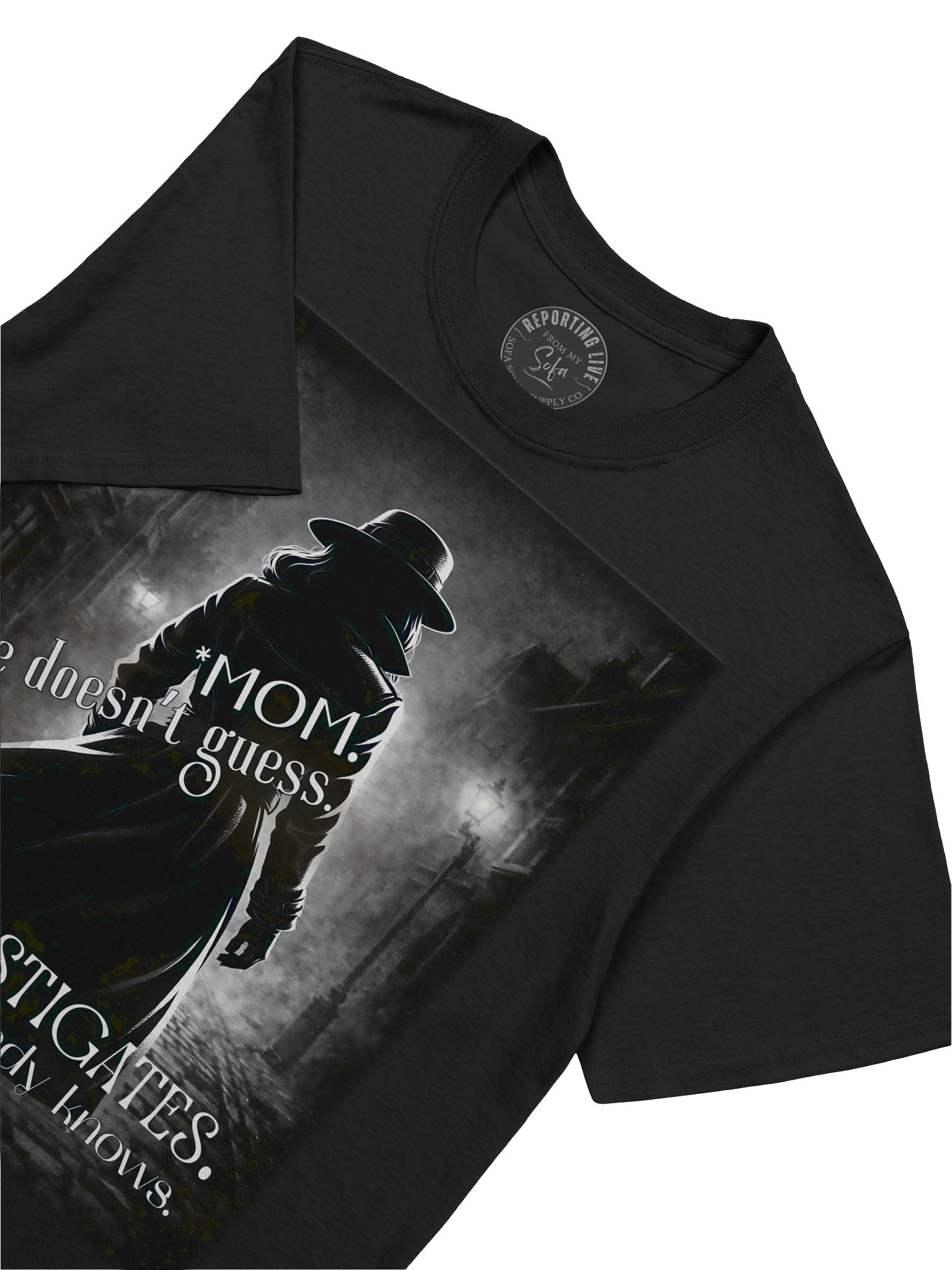 True Crime Mother’s Day Gift She Investigates Tee product image (5)