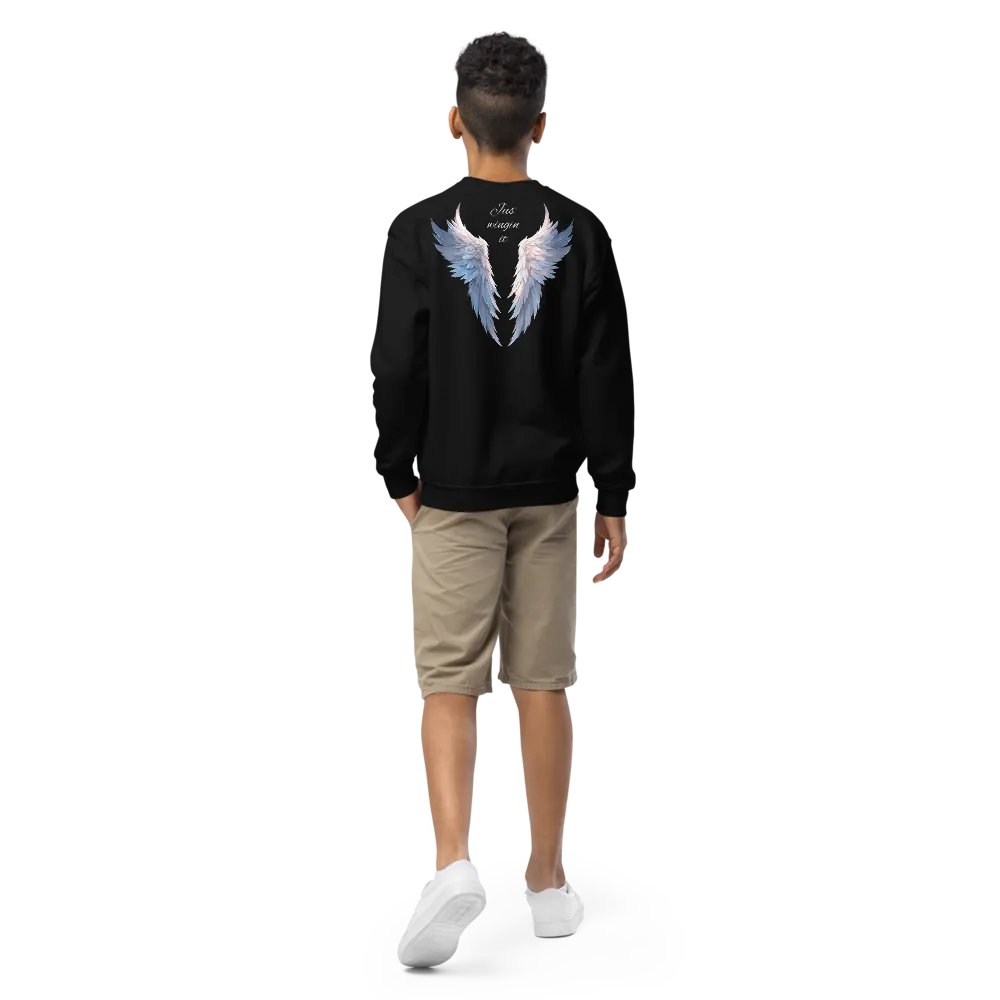 Feathered Whimsy Youth Sweatshirt product image (8)