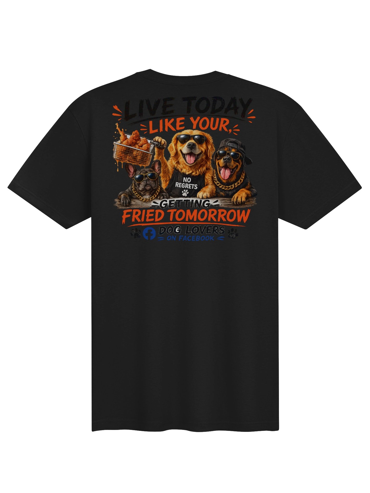 Fried Tomorrow Chickens Graphic Tee product image (42)