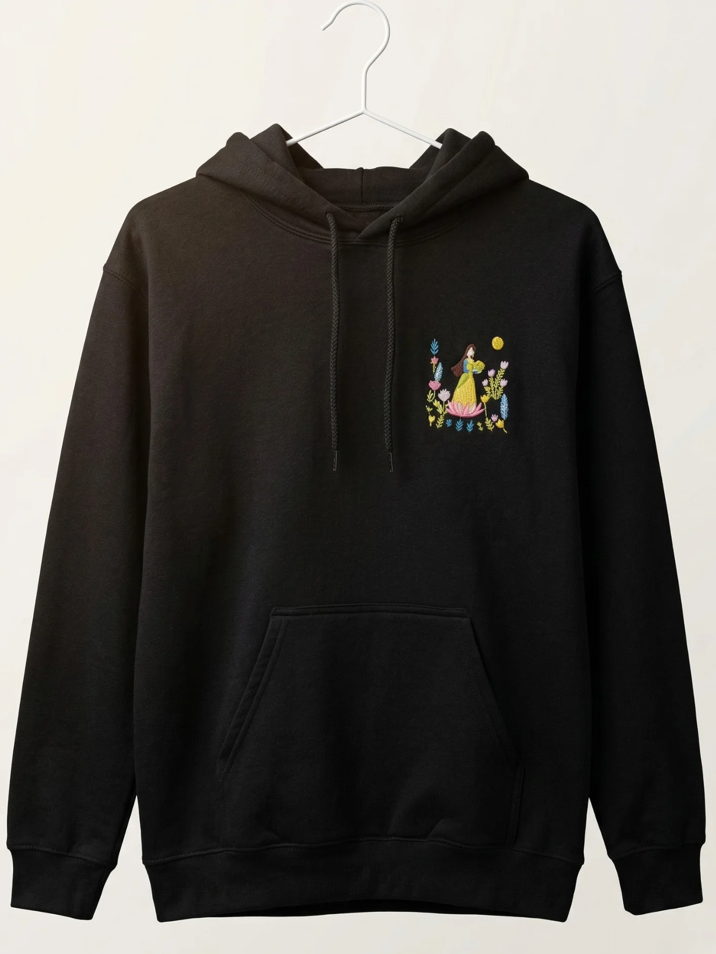 Om Shreem Mahalakshmiyei Namaha — Hoodie (BLACK) product image (2)