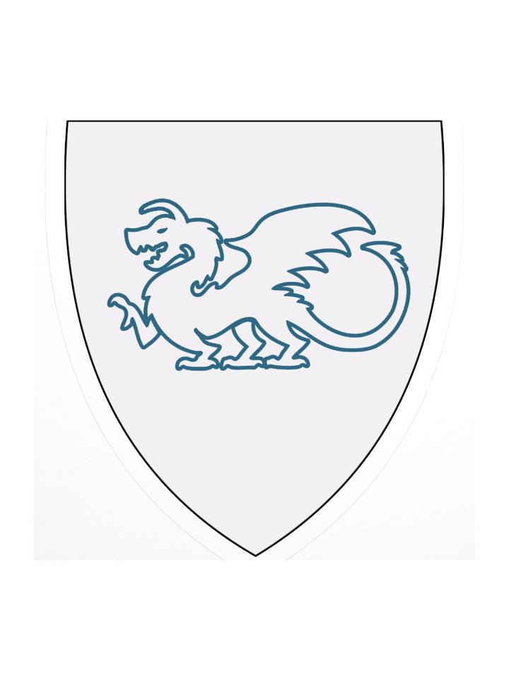 House Rime Wyrm Sticker product image (1)