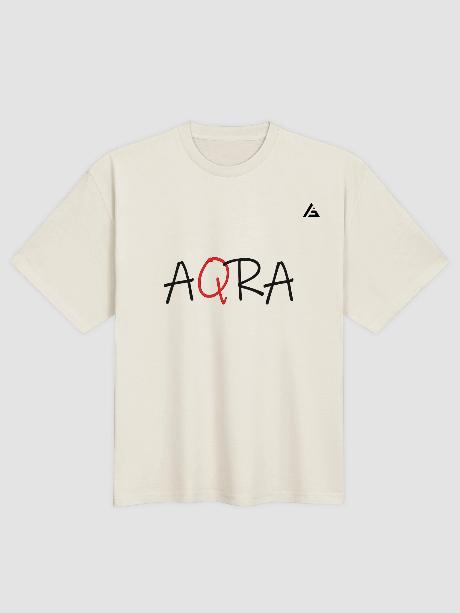 AQRA Bold Red Loop Oversized Tee product image (5)