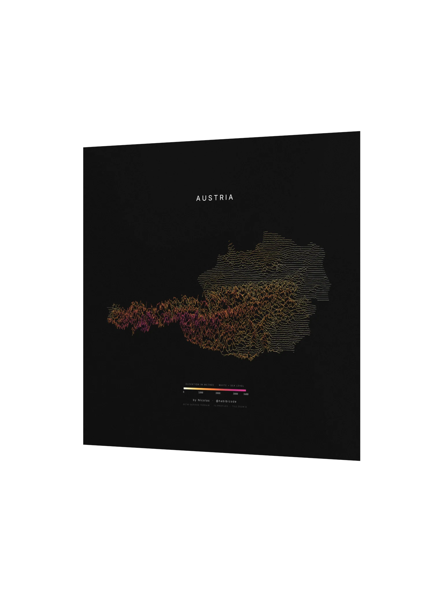 Ridgeline Poster - Austria product image (2)