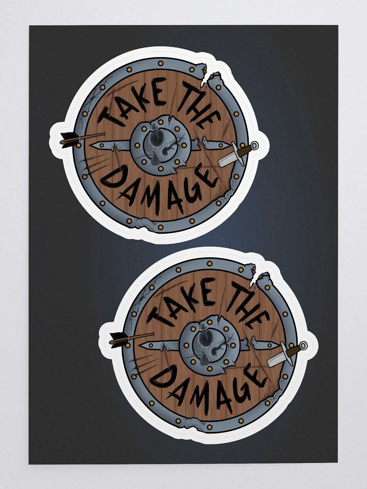TTD Kiss Cut 2 Sticker Sheet product image (2)