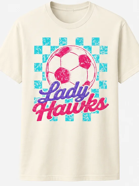 Neon Soccer Comfort Colors Tee product image (1)