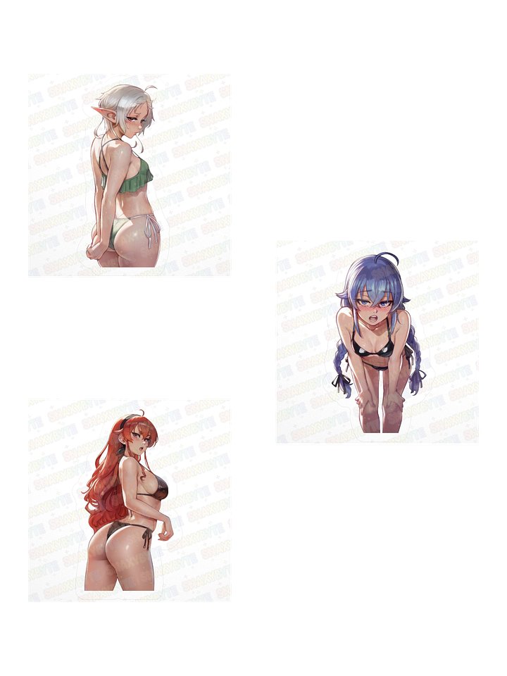 Waifu Bikini Sticker Bundle product image (1)