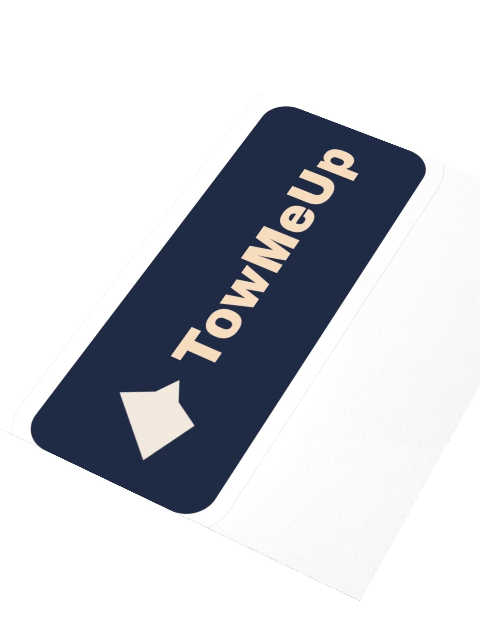 TowMeUp sticker, indoor use product image (3)