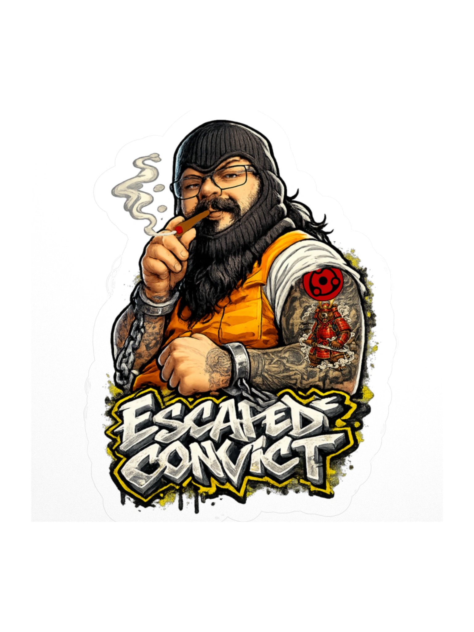ESCAPED CONVICT STICKER product image (2)