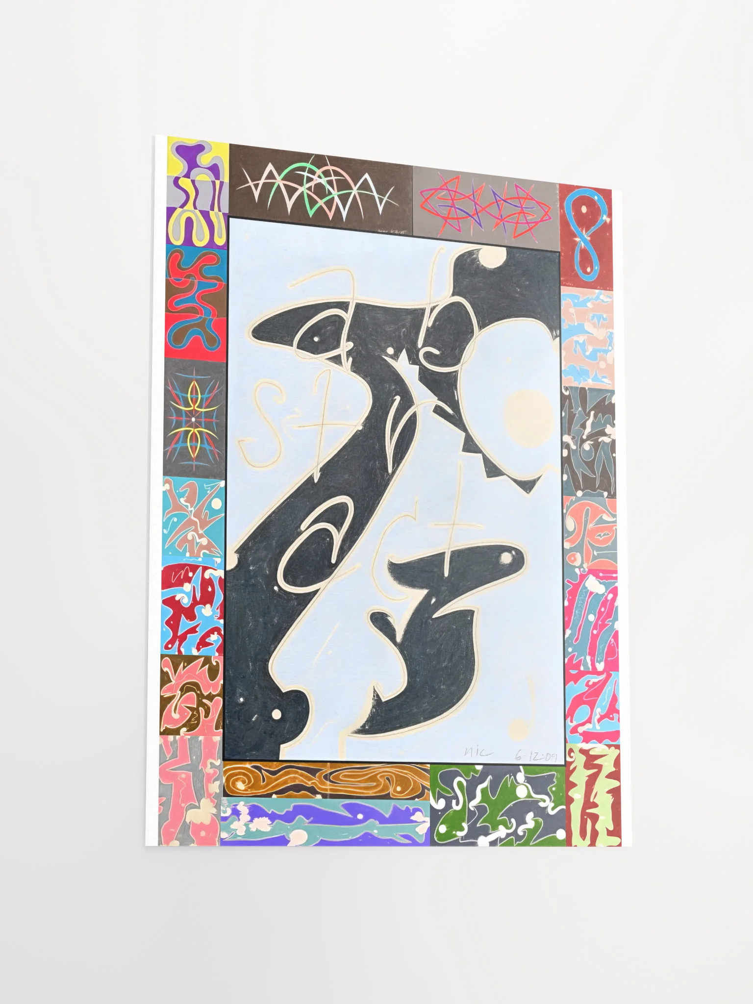 Abstract poster 2009 print product image (4)