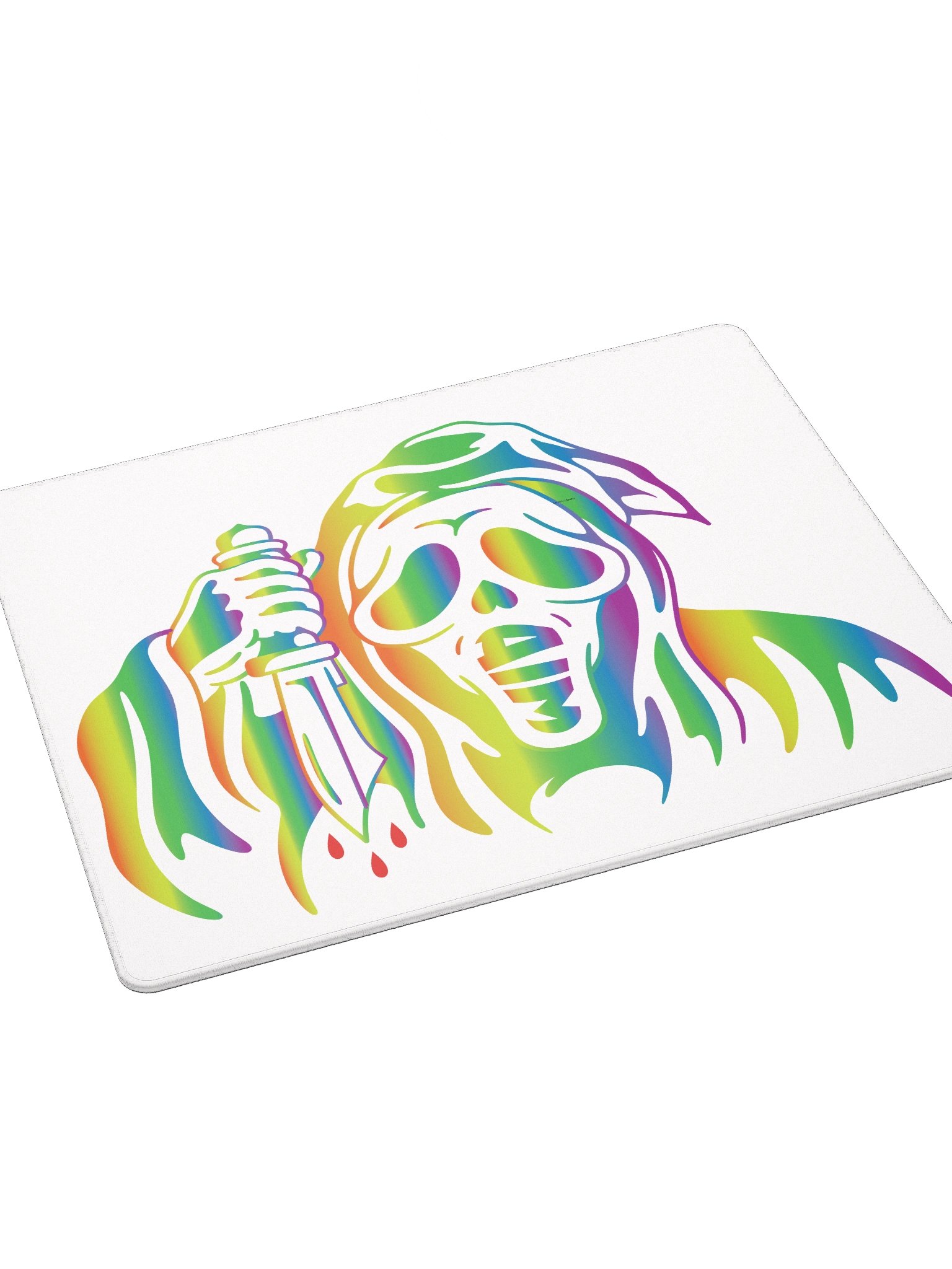 Rainbow Ghost Mouse Pad product image (7)