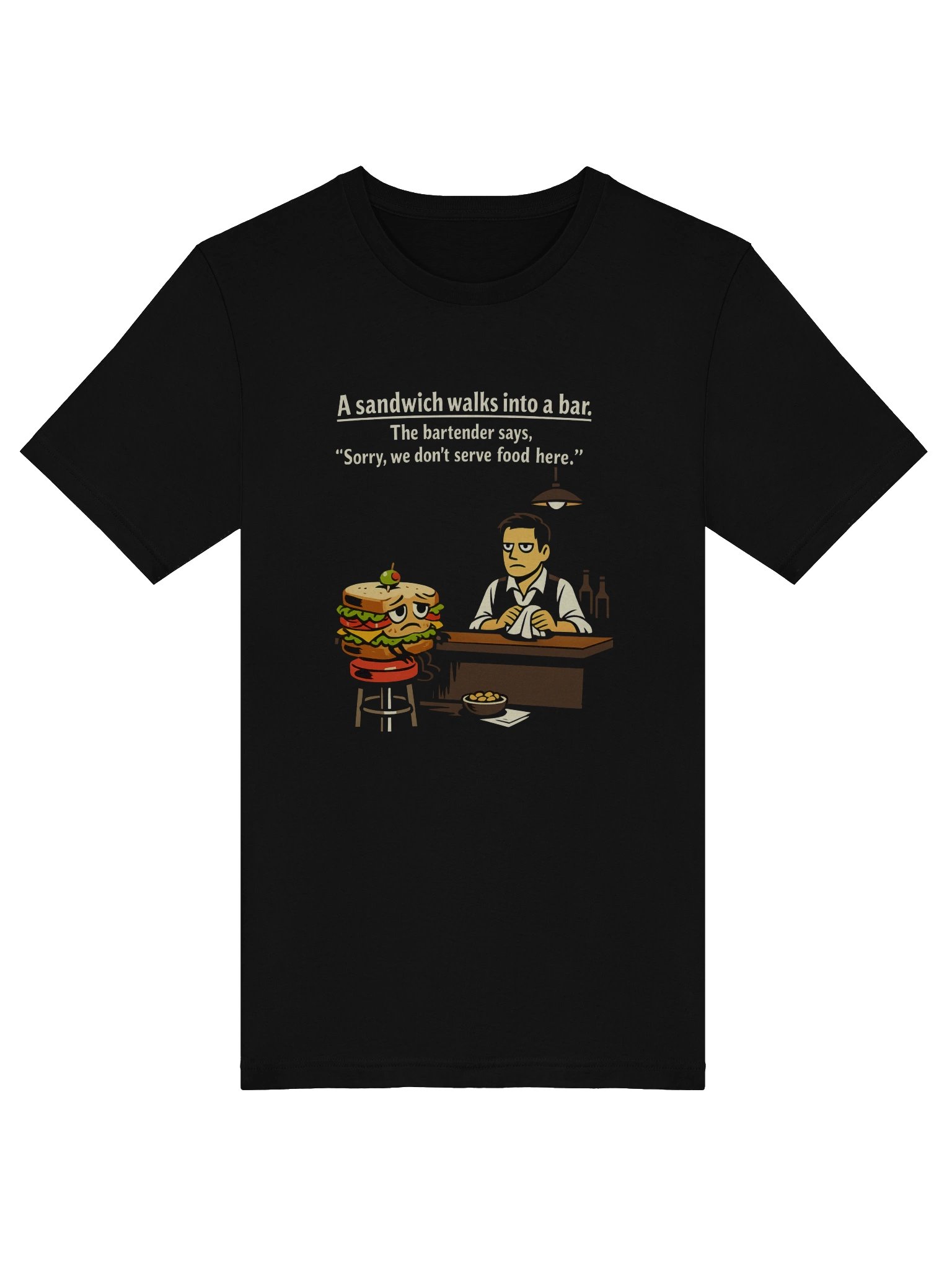 Sad Sandwich Comedy T-Shirt product image (5)