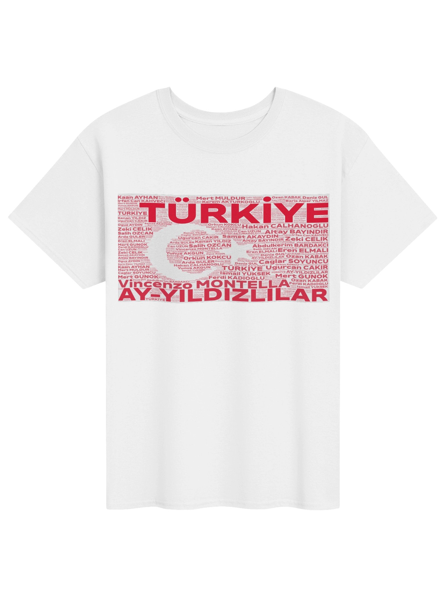 Rep the Squad Soccer T Shirt - Turkiye 2026 (Unisex) product image (4)