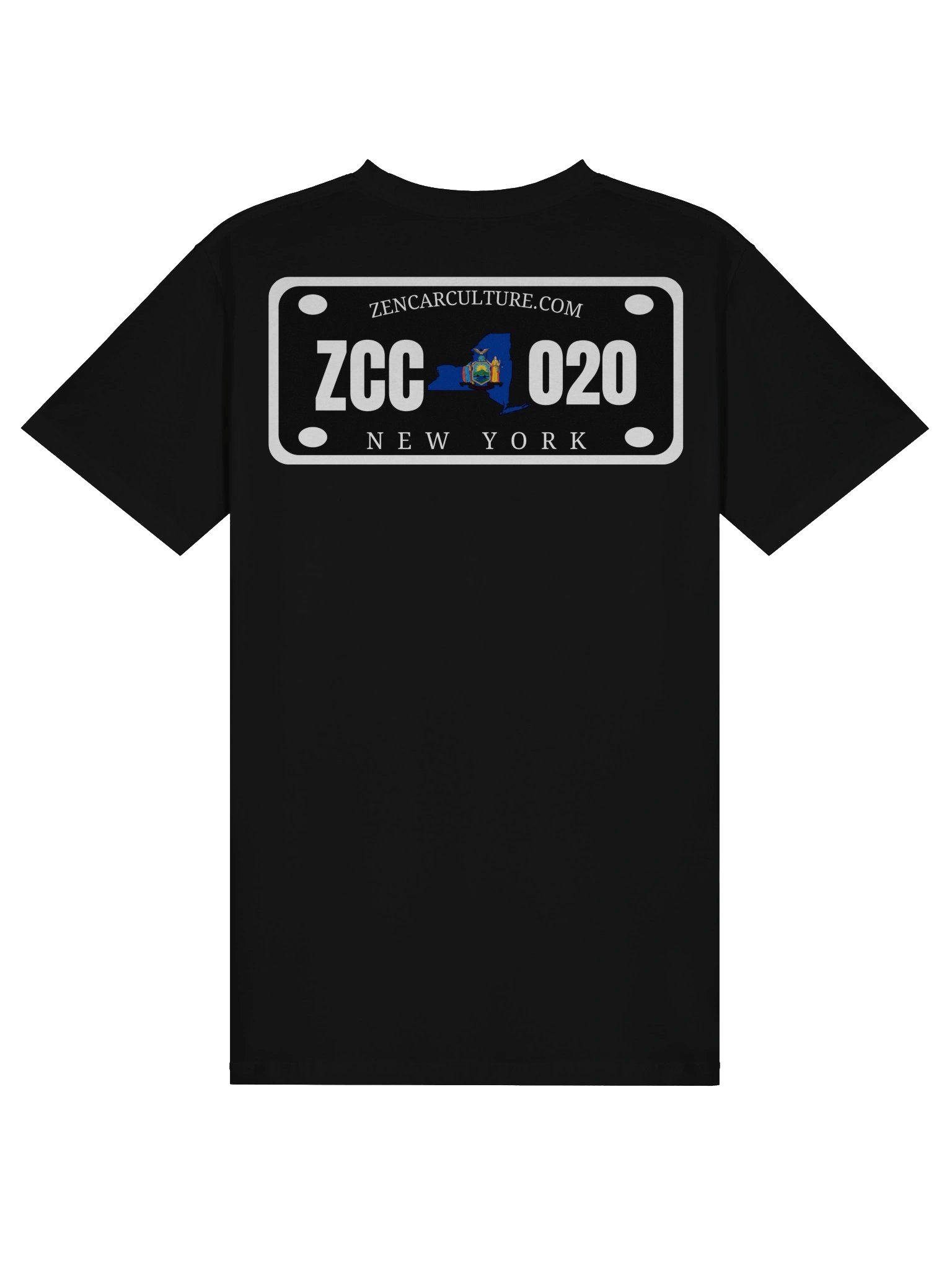 ZCC New York License Plate Premium Tee product image (1)