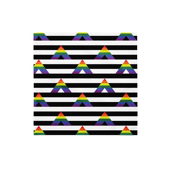 Straight Ally Flag Bandana product image (1)