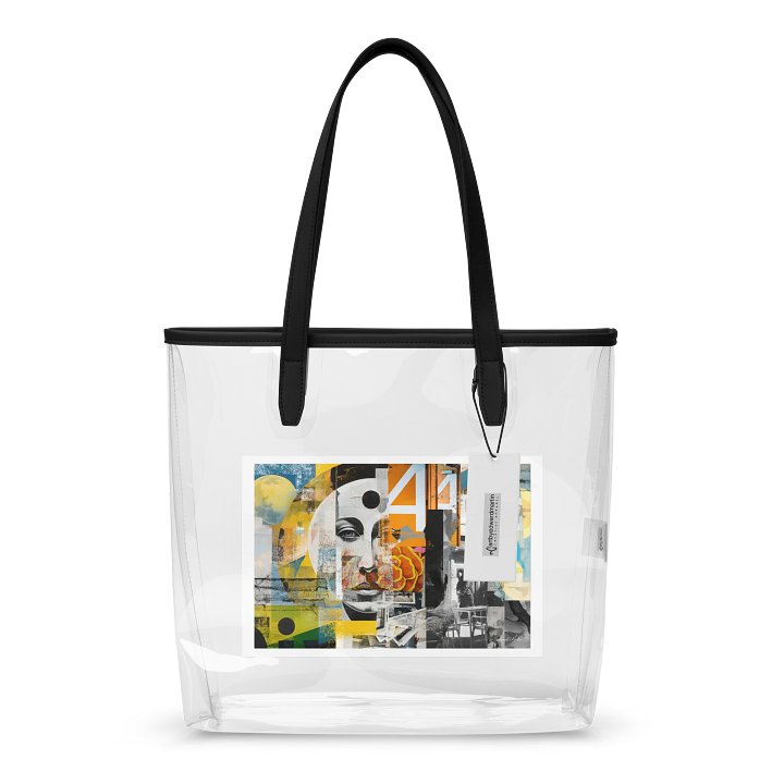 Urban Collage Clear Tote Bag product image (1)