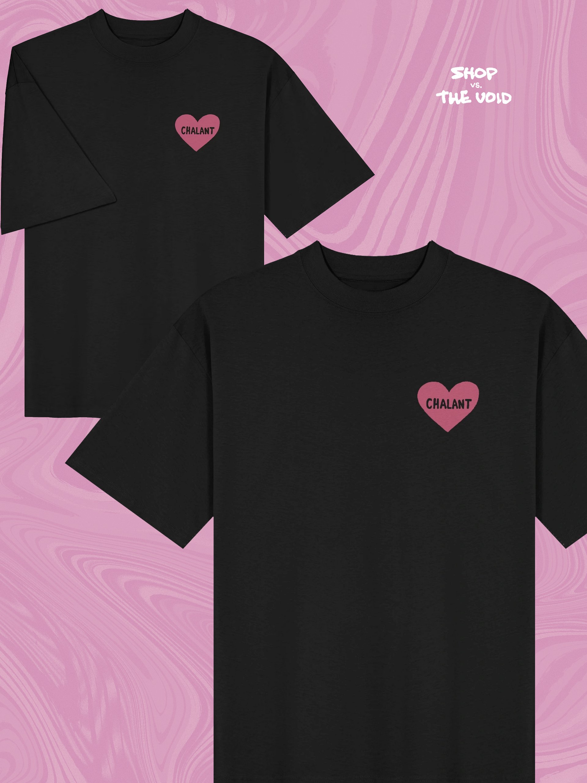 < CHALANT 3 variant #c15e77 boxy oversized tee product image (1)