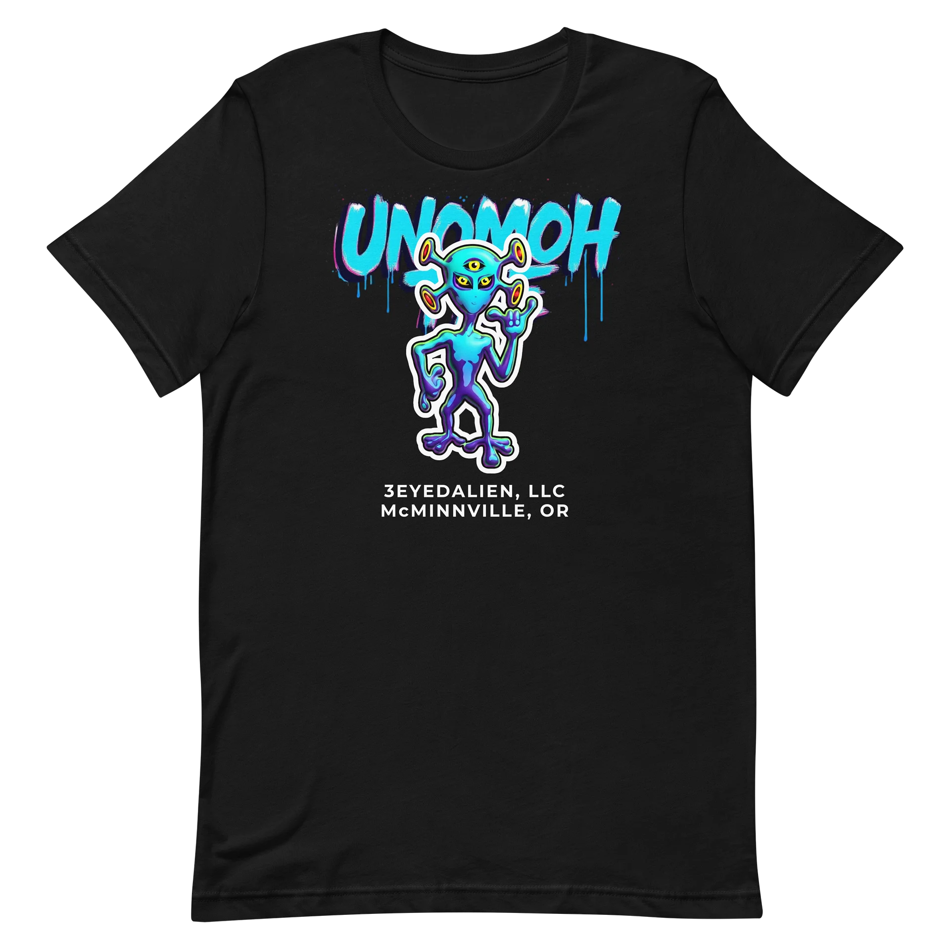 3 EYED ALIEN - UNOMOH Alien Shaka Logo Tee [Members Only] product image (2)