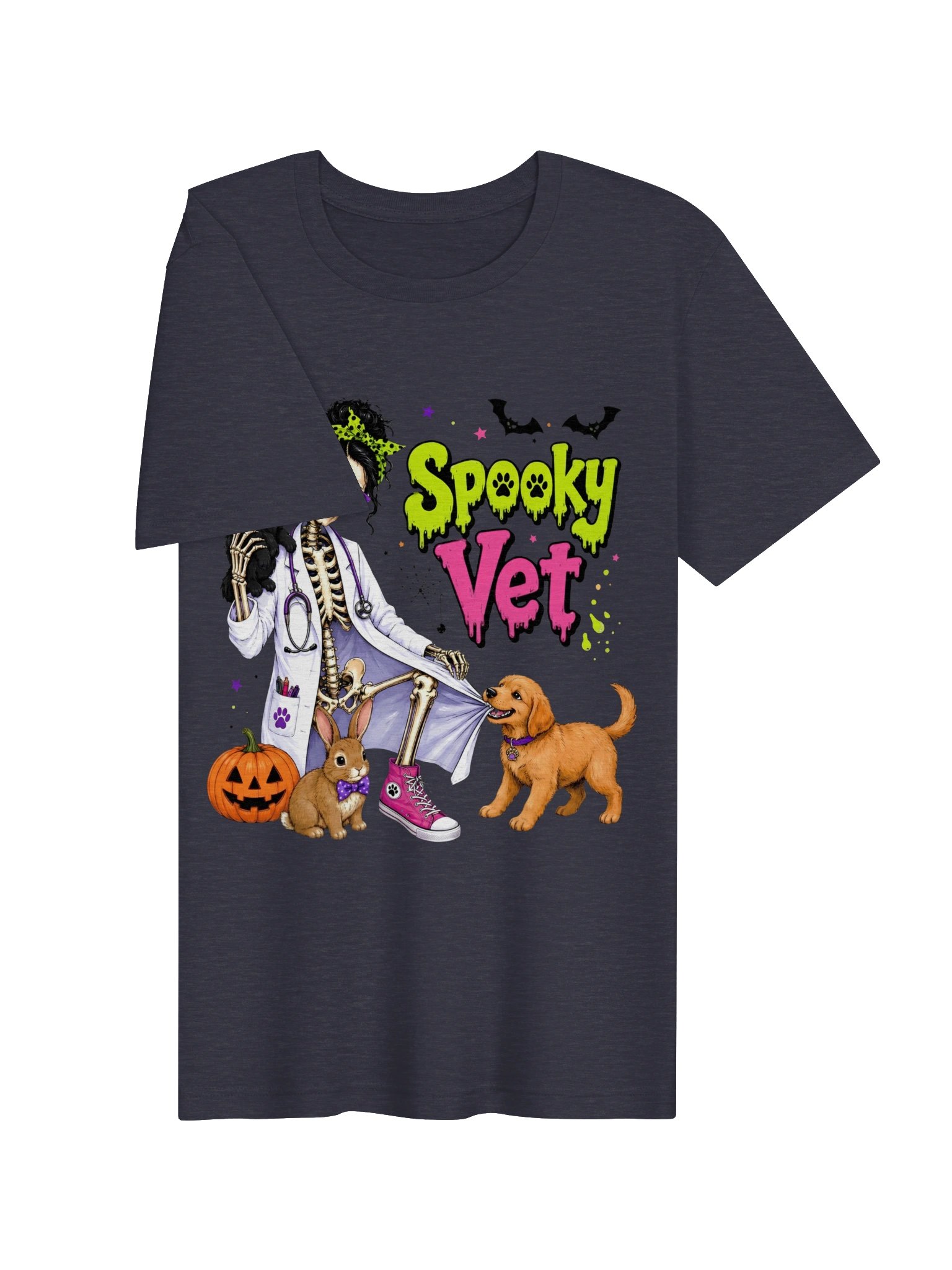 Spooky Vet Skeleton Halloween Shirt product image (19)