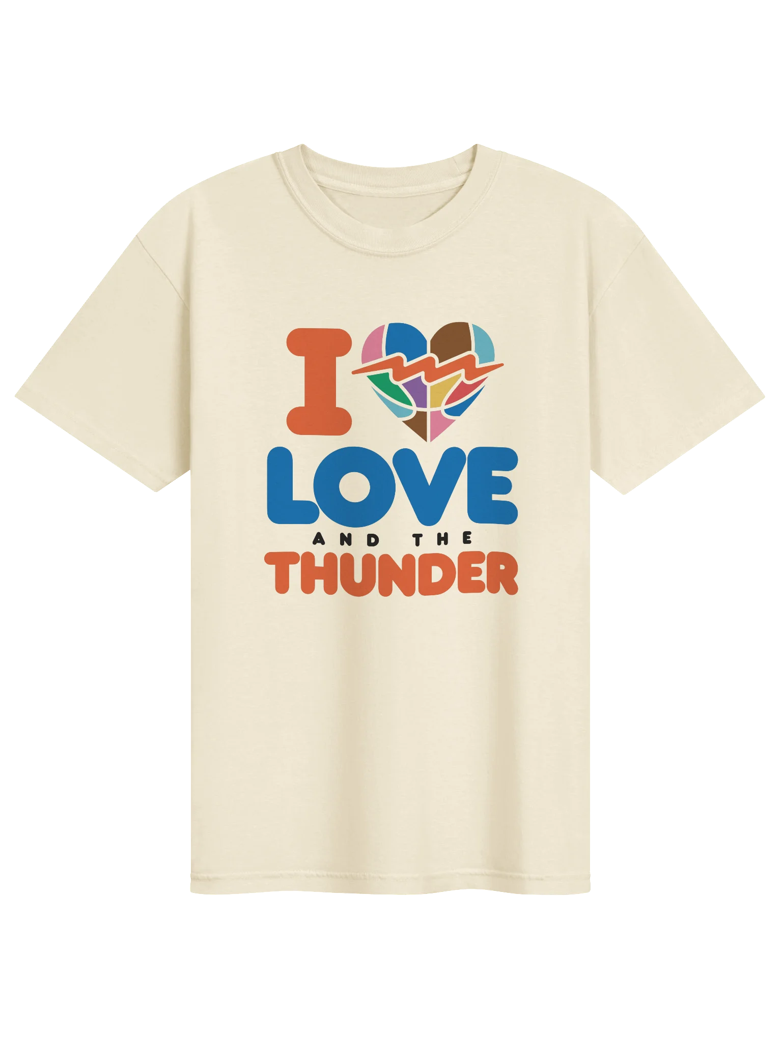 I Love Love and the Thunder Pride Tee product image (1)