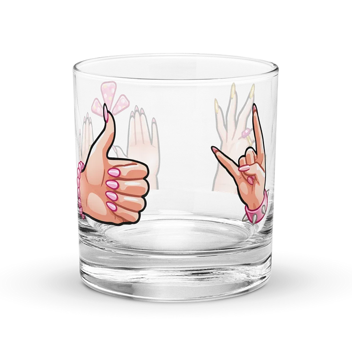 Hands-On Rocks Glass product image (1)