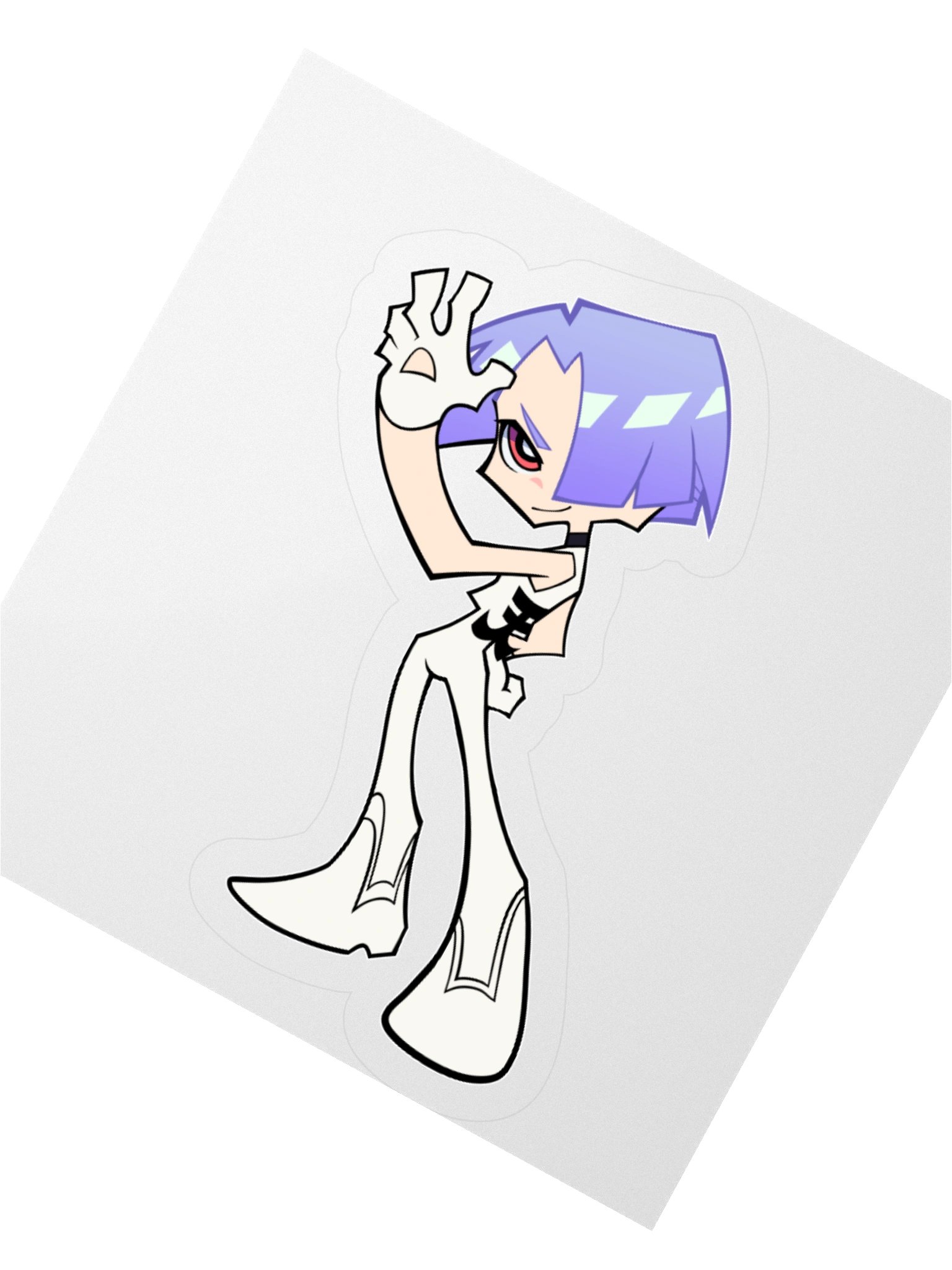 Angel Polyester Sticker product image (2)