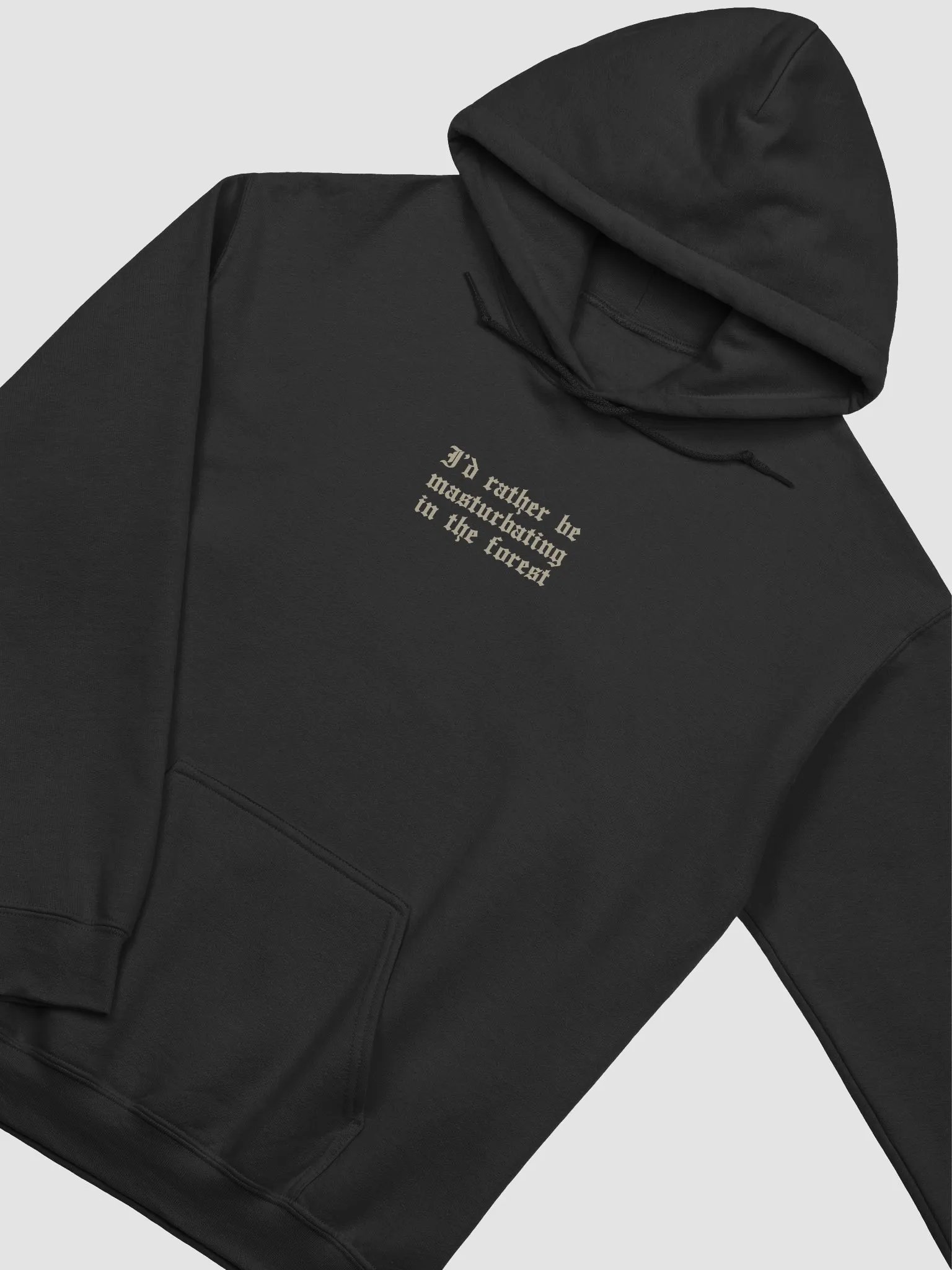 'I'd Rather Be Masturbating In The Forest' Hoodie (9 Colours Available) product image (19)