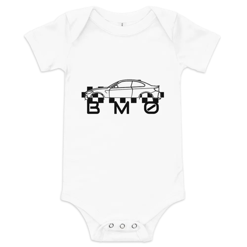 BM0 Baby onesie - White product image (4)