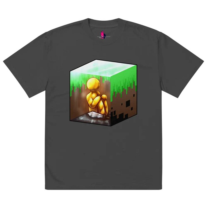 alan becker gold minecraft shirt product image (2)