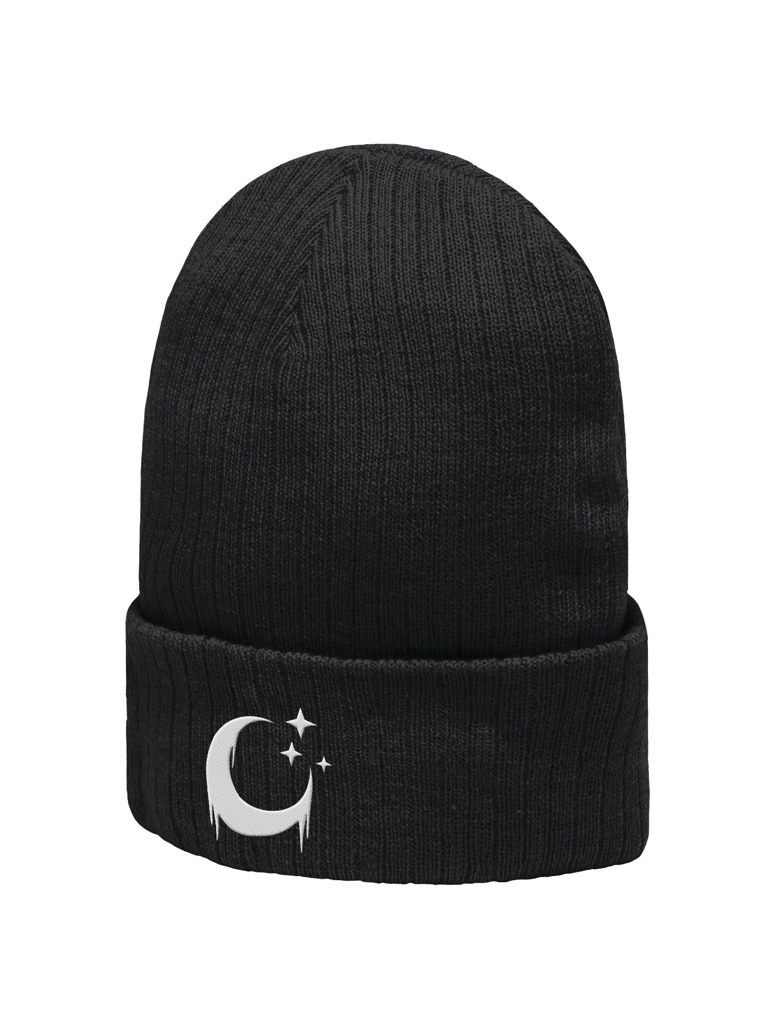 Toxic Moon Ribbed Beanie product image (2)