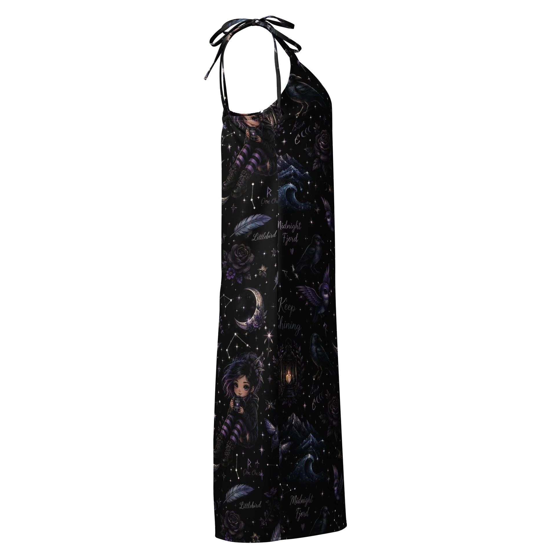 Littlebird's Midnight Fjord Slip Dress product image (4)