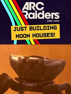 Arc Raiders on the moon? #arcraiders #space #moon #robot #fyp 