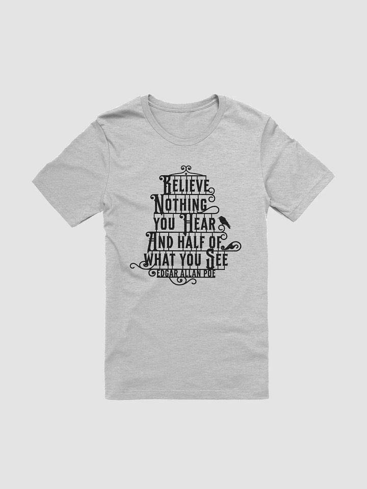 Edgar Allan Poe T-Shirt with Quote product image (1)